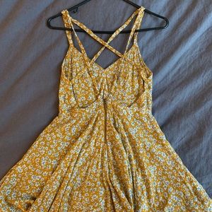 Strappy skater dress